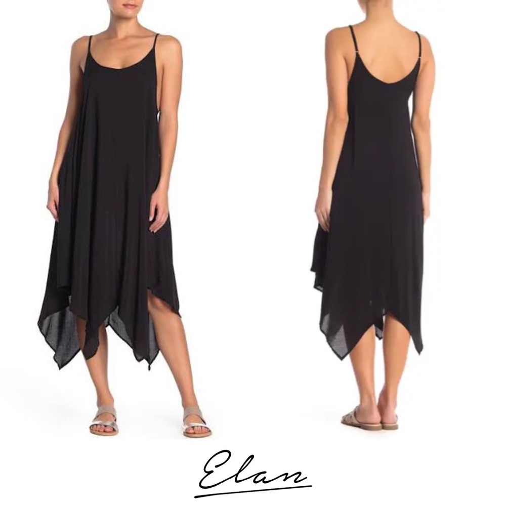 Elan | Spaghetti Strap Midi Slip Dress Cover-Up